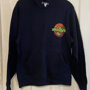 Jerzees Men's Black Hoodie